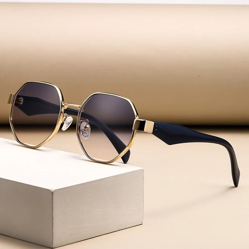 Stylish Sunglasses | Gradient Lenses with UV400 Protection and Lightweight Design 1