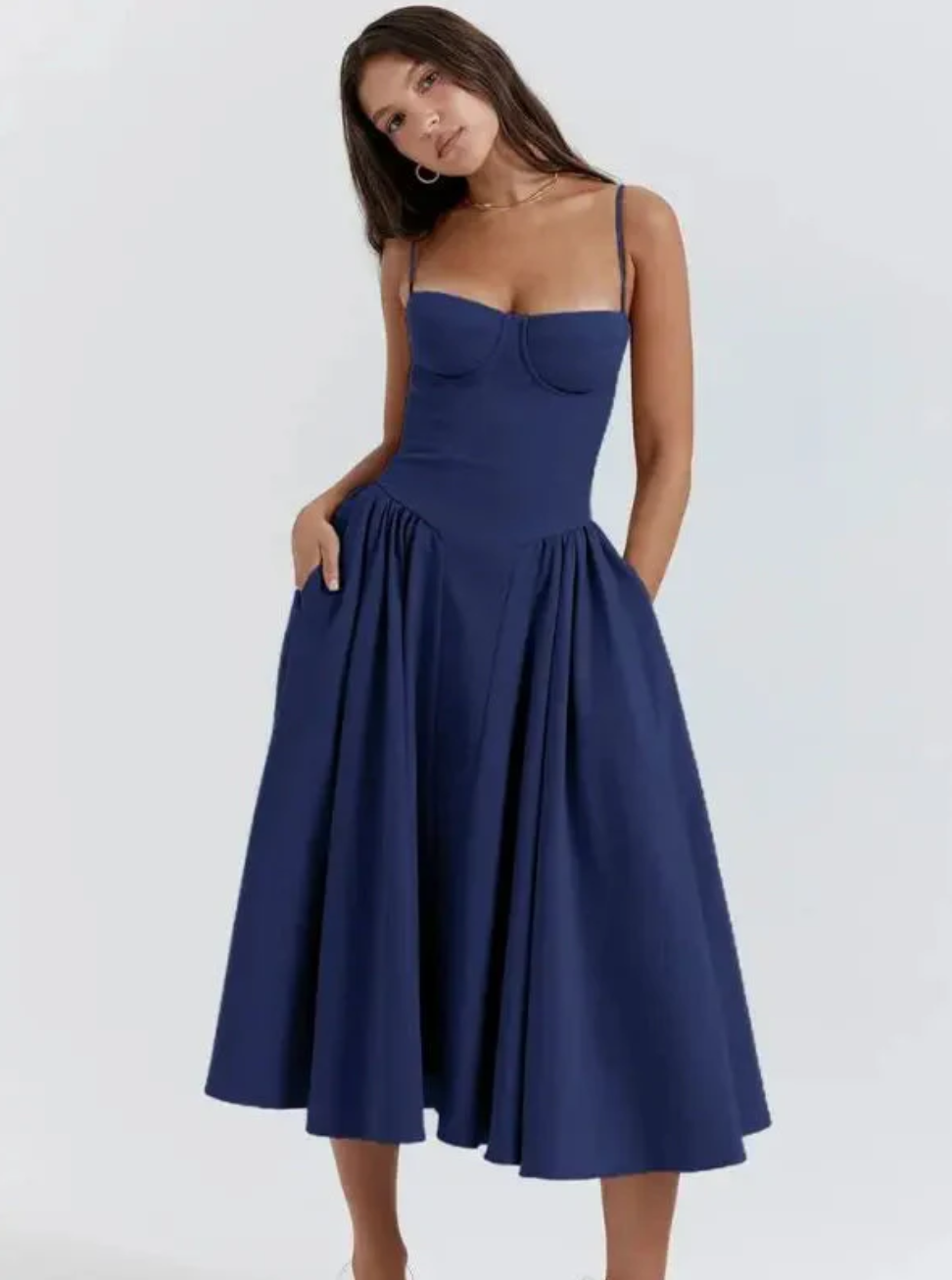 Summer Women's Dress | Lightweight V-Neck Casual Chic for Every Occasion 1