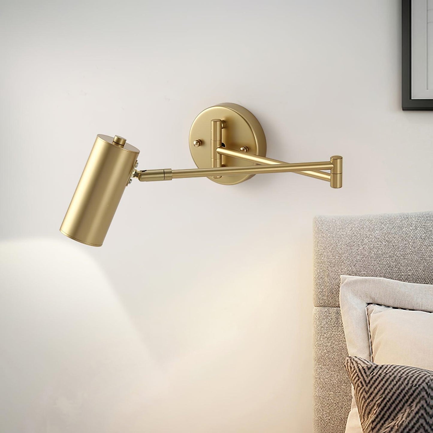 Swing Arm Wall Sconce | Adjustable Modern Iron Lighting Fixture 2