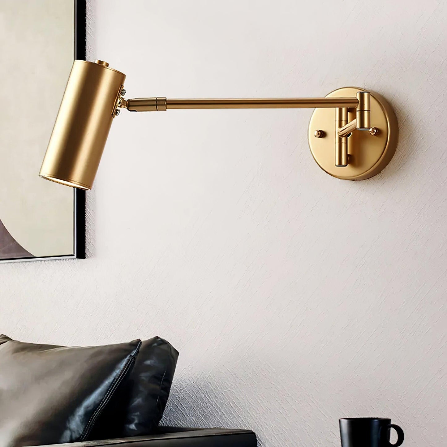 Swing Arm Wall Sconce | Adjustable Modern Iron Lighting Fixture 6