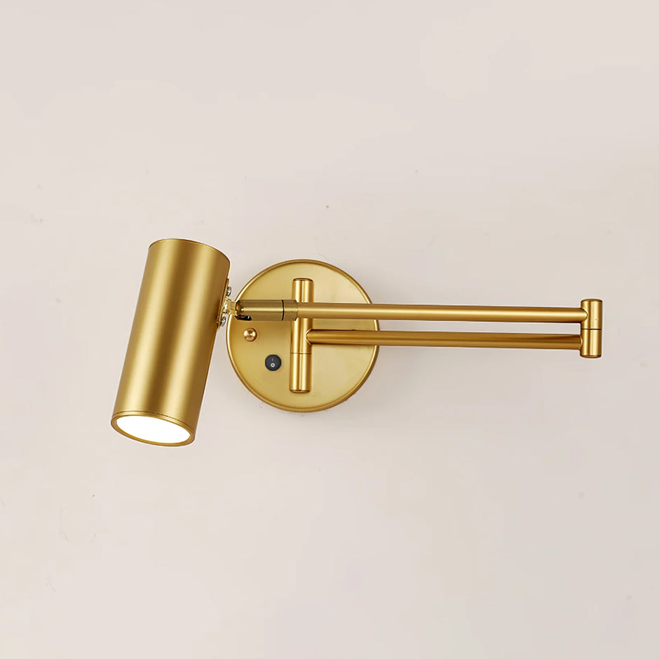 Swing Arm Wall Sconce | Adjustable Modern Iron Lighting Fixture 9