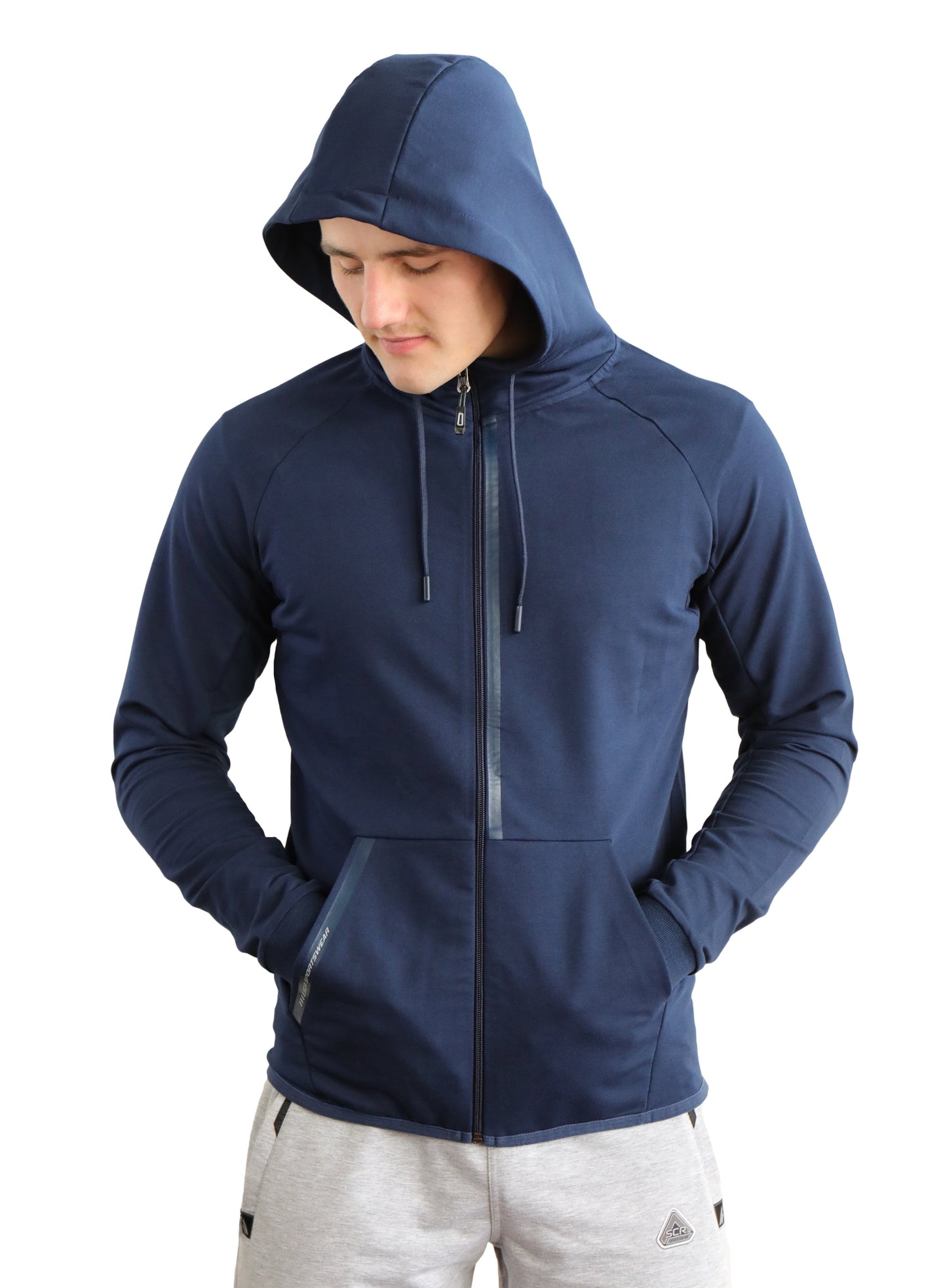 Comfortabele capuchontrui voor de hele dag, slim fit