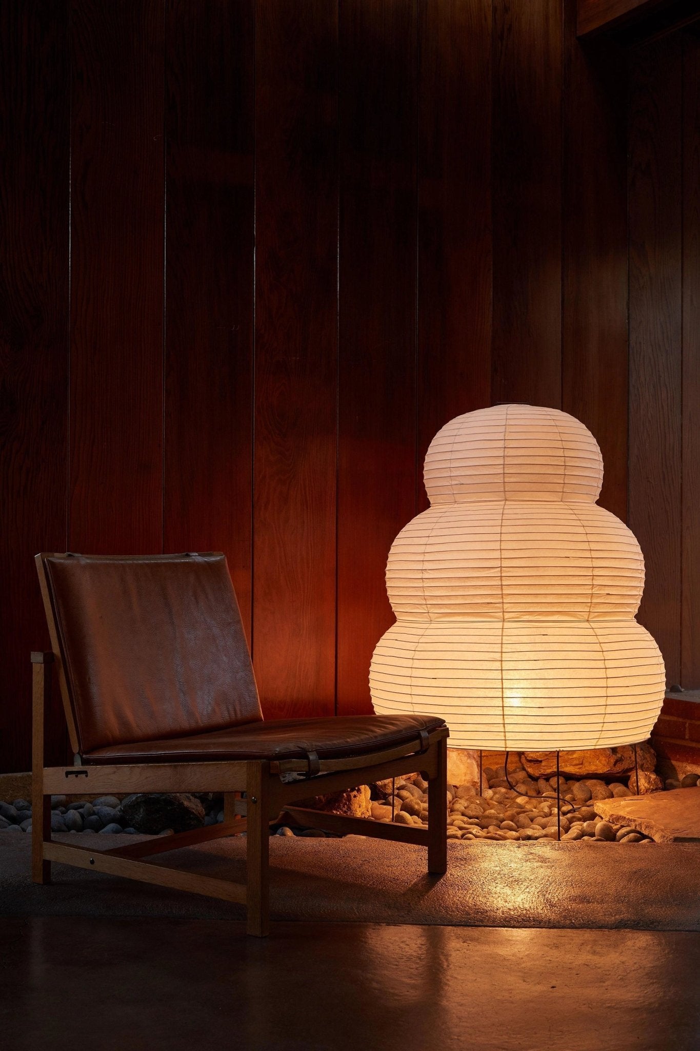 Table Lamp | Elegant Japanese Lantern Design with Soft Mulberry Paper Light 10