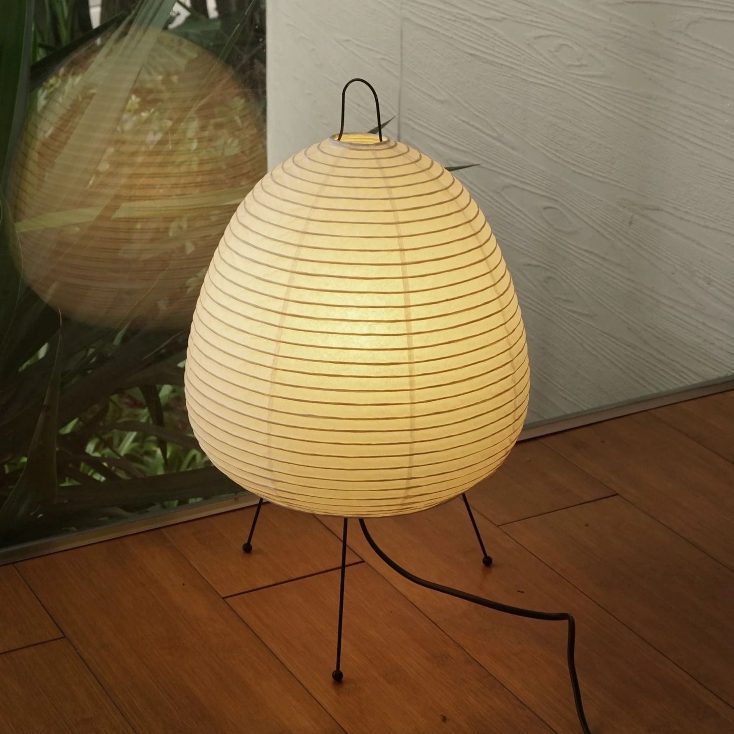Table Lamp | Elegant Japanese Lantern Design with Soft Mulberry Paper Light 3