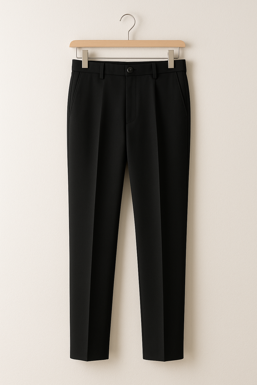 Tailored Men's Dress Pants | Slim Fit with Pleat for Elegant Style 0
