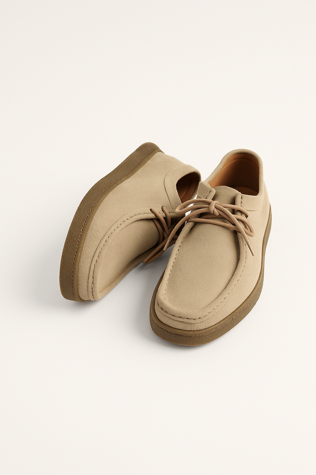 Theodore Suede Lace-Up Shoes | Comfortable Crepe Sole with Rustic Charm 5