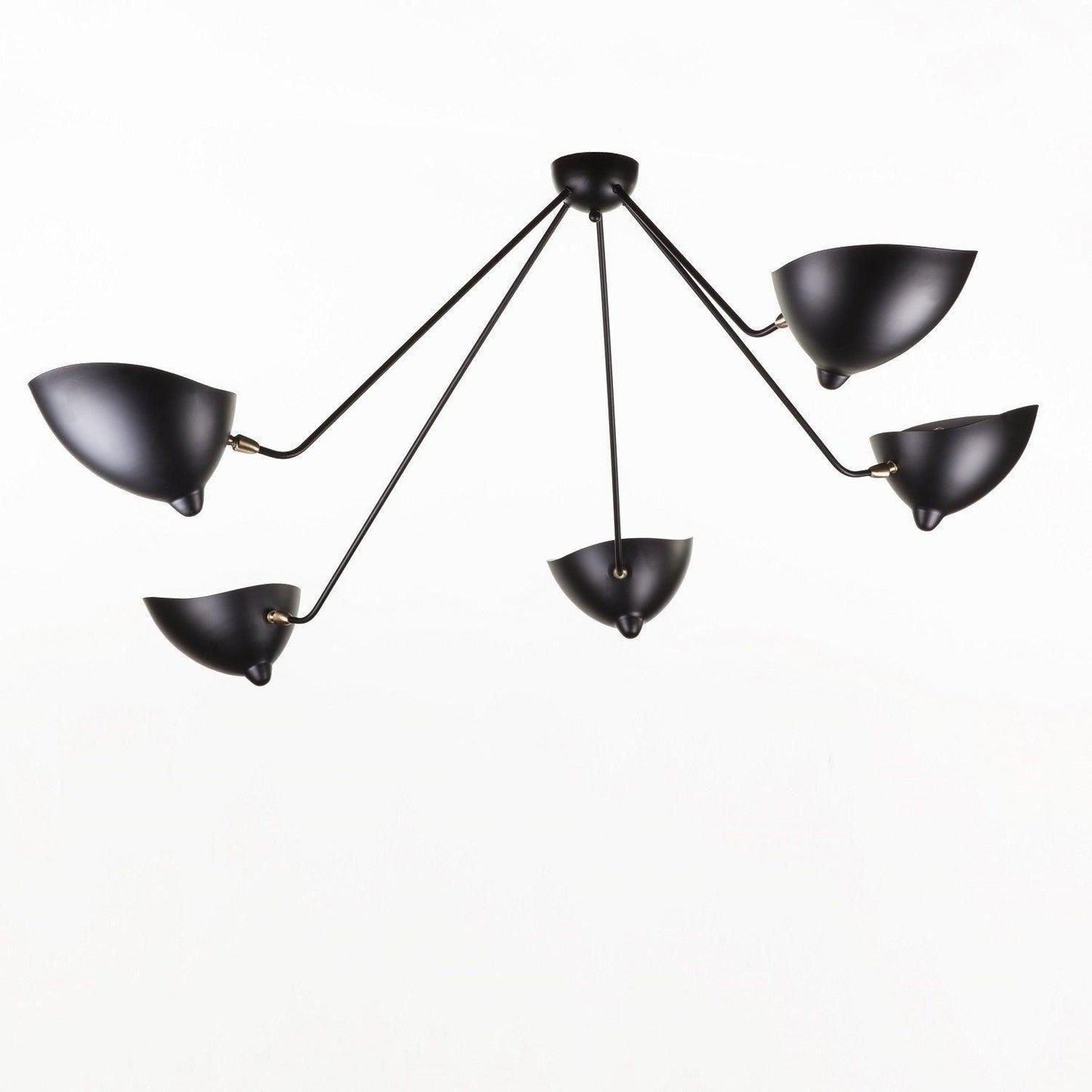 Three Arm Ceiling Lamp | Sculptural Design with Dynamic Aesthetics 11