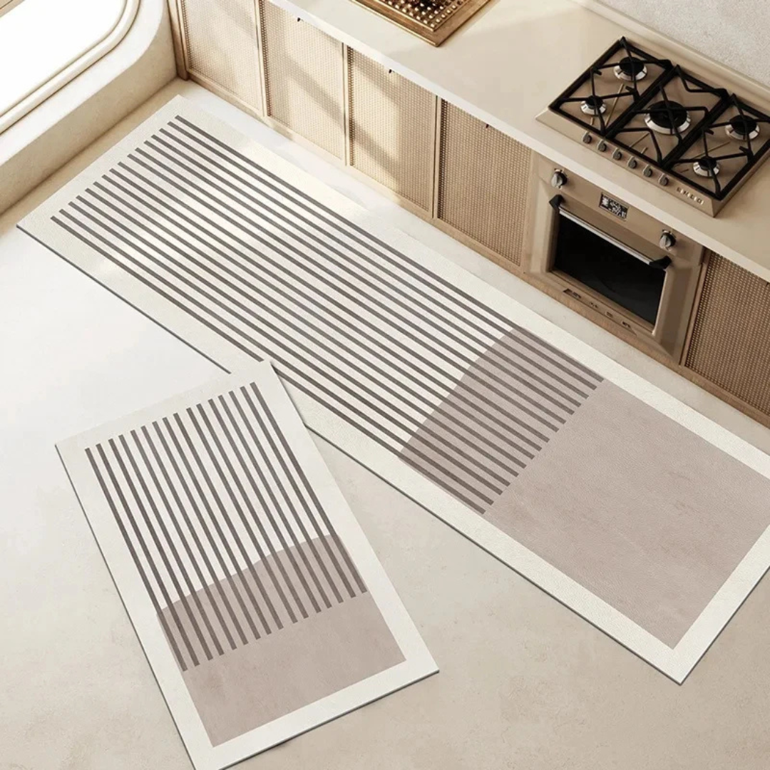 Ultra-Absorbent Kitchen Mat with Anti-Slip Backing | QuickDry Kitchen Rugs 4