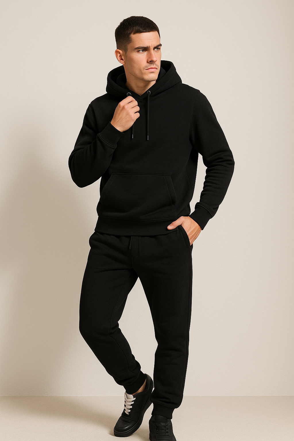 Unisex Hoodie and Jogging Pants Set – Soft, Breathable, and Comfortable for Relaxed or Active Days 1