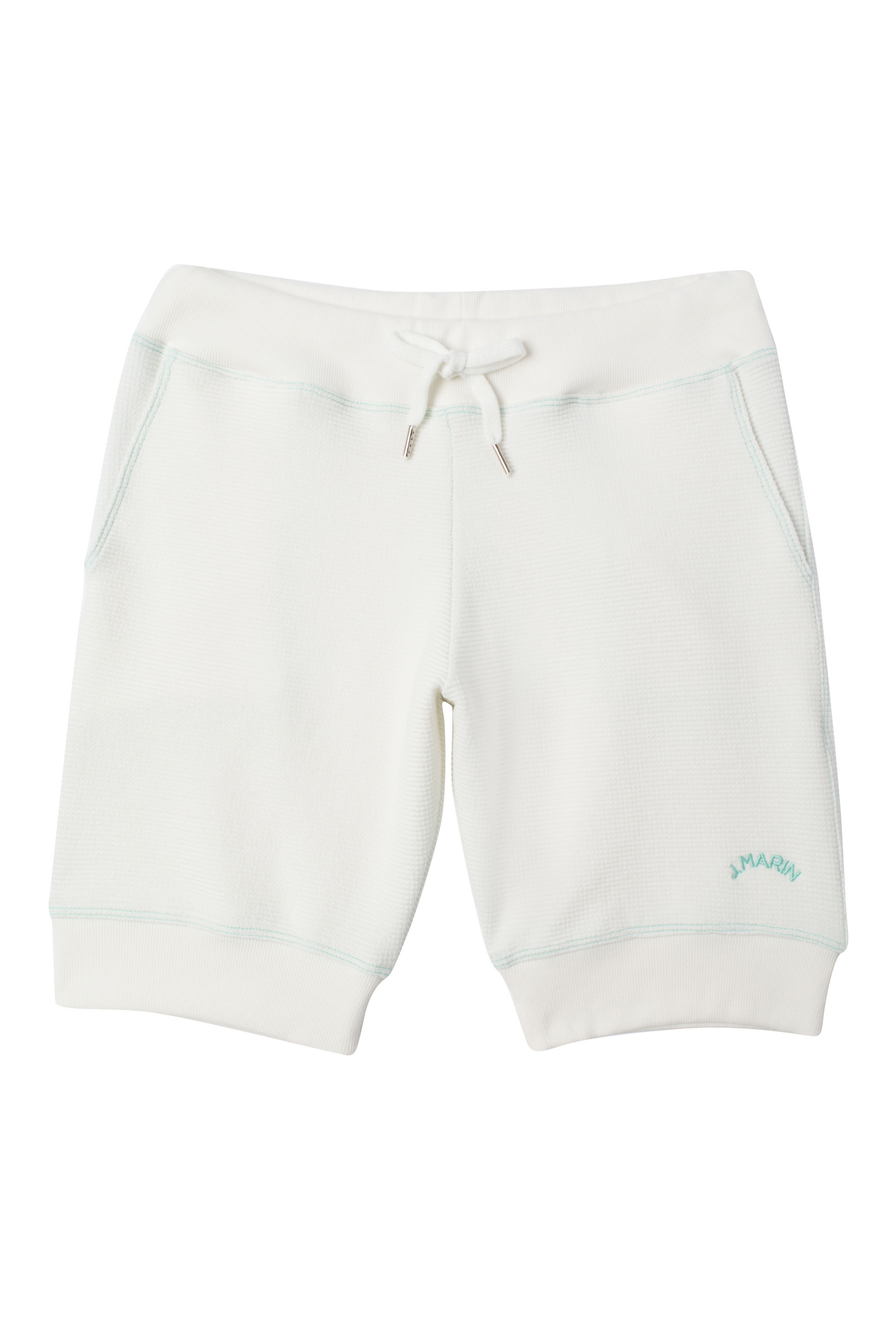 El Short Knicker - Puntada Natural/Verde Marino