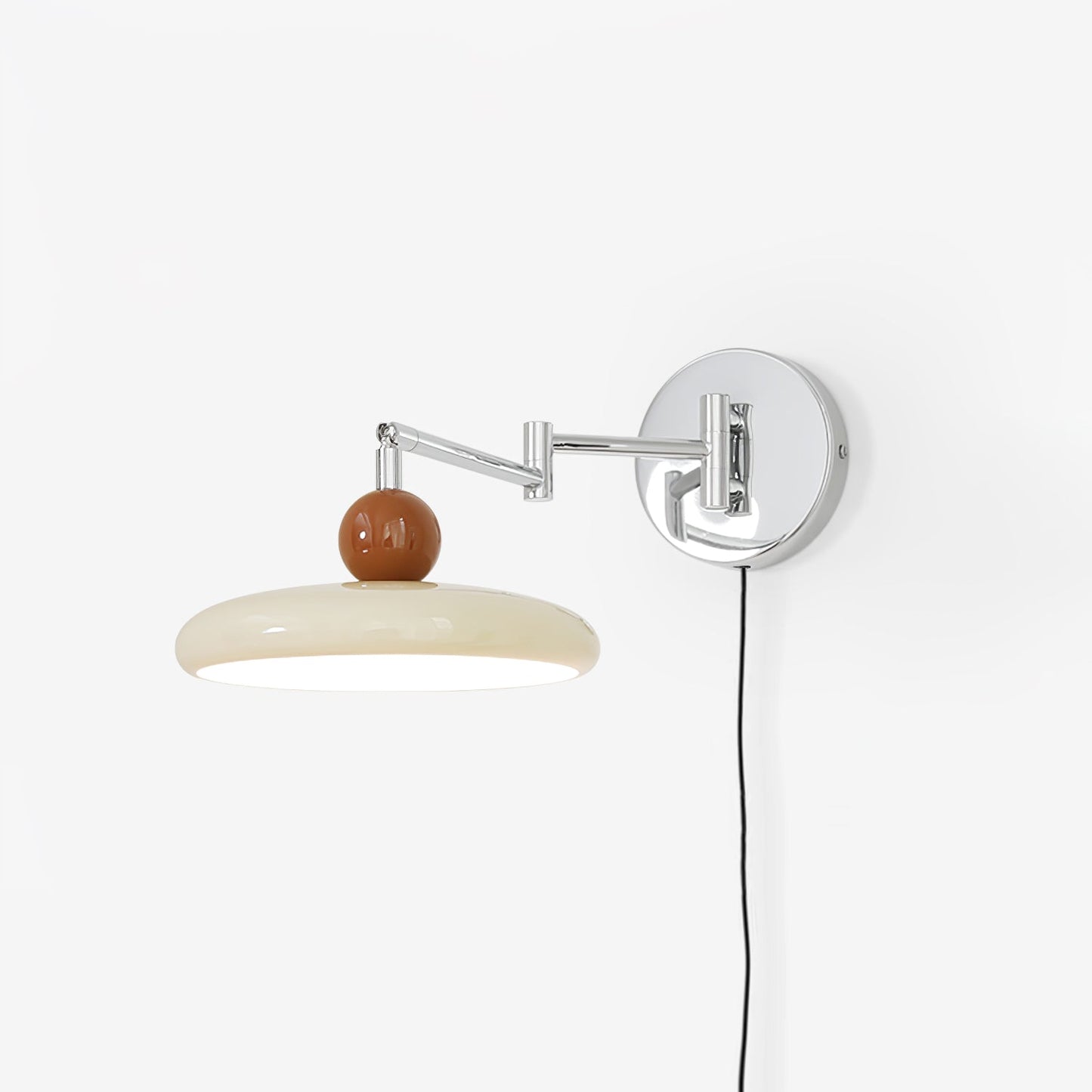 Wall Lamp | Elegant Round Sconce Light with Integrated LED 1