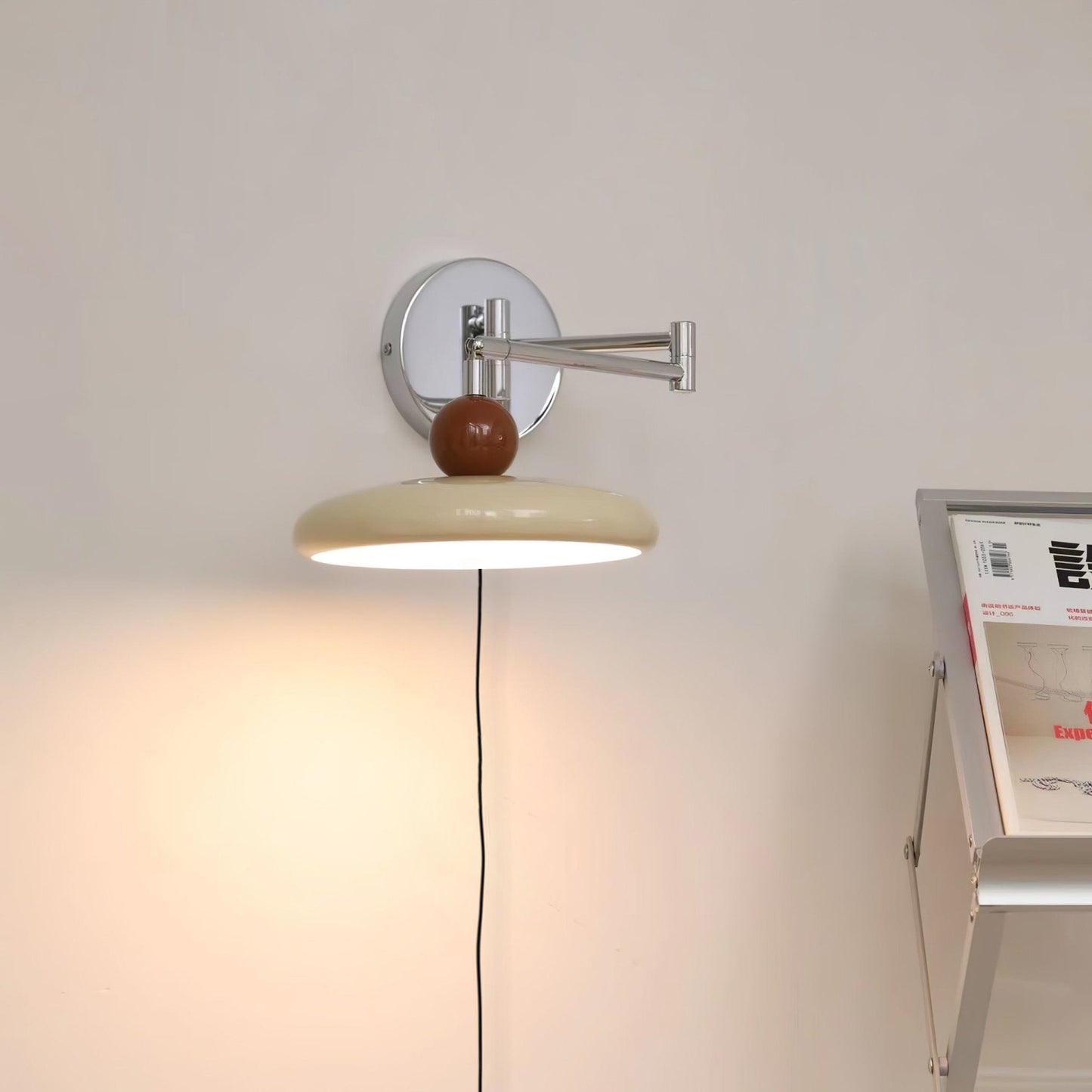 Wall Lamp | Elegant Round Sconce Light with Integrated LED 5