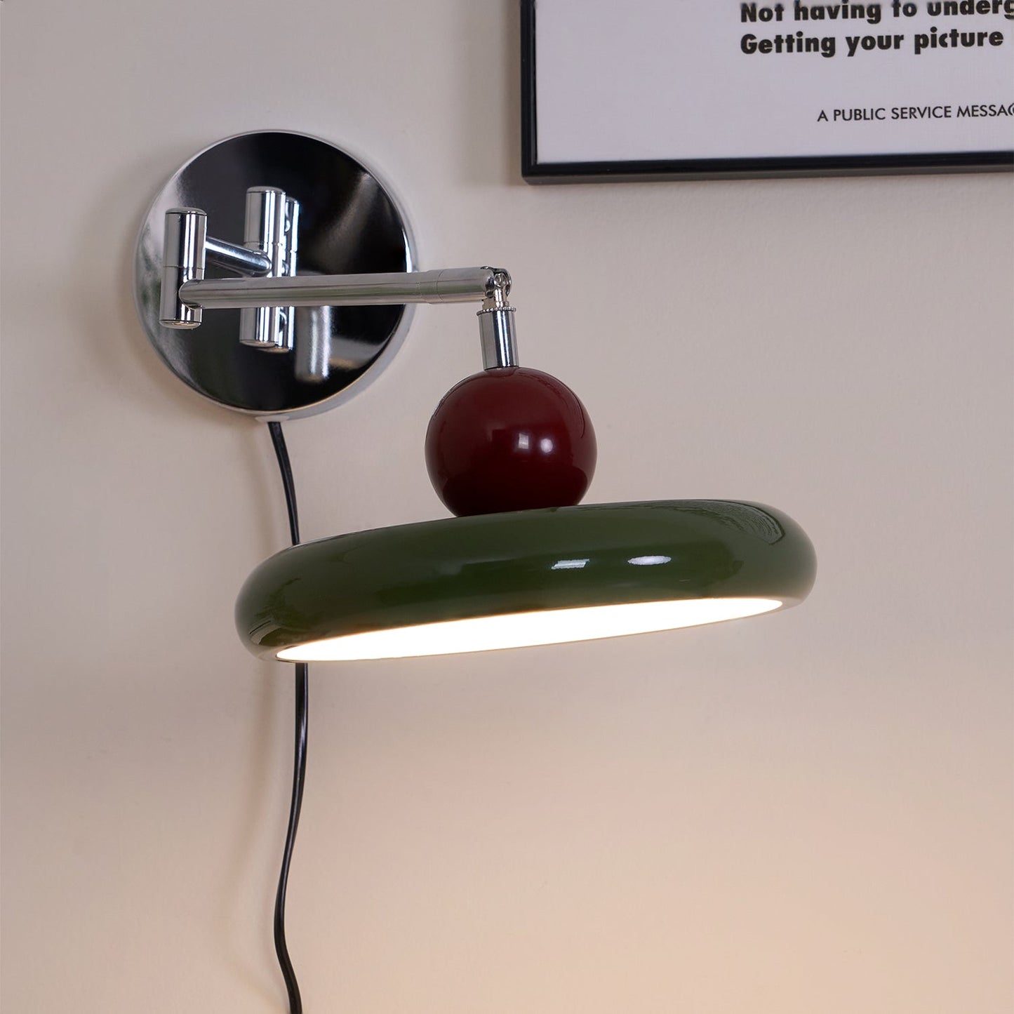 Wall Lamp | Elegant Round Sconce Light with Integrated LED 8