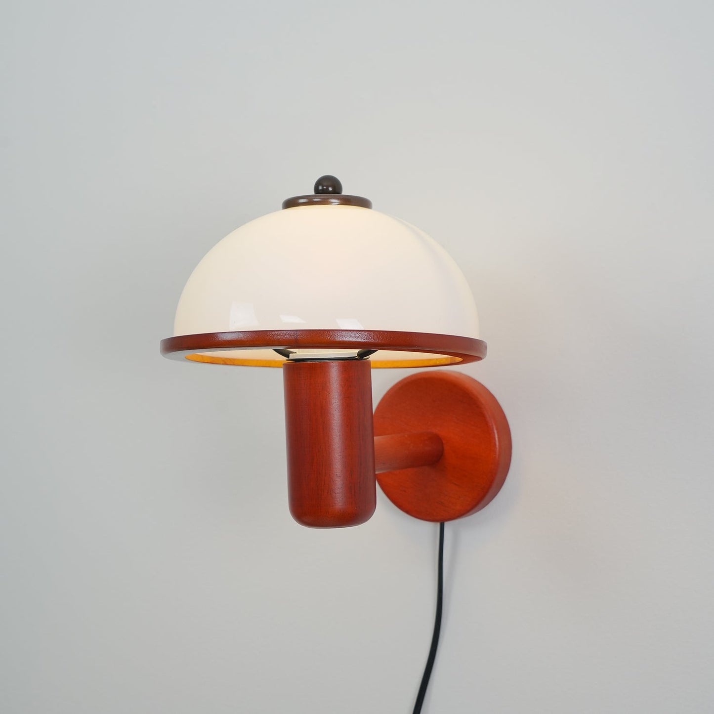 Wall Sconce Lighting | Elegant Oak Wood Finish with Soft Illumination 5