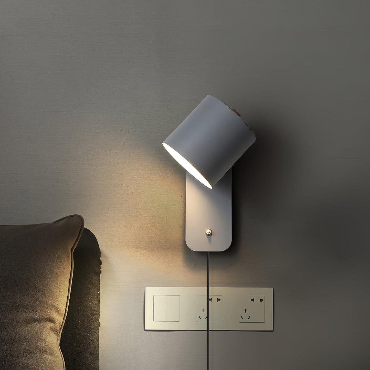 Wall Sconce Lighting | Rotatable Cylinder Design with 350-Degree Adjustment 3