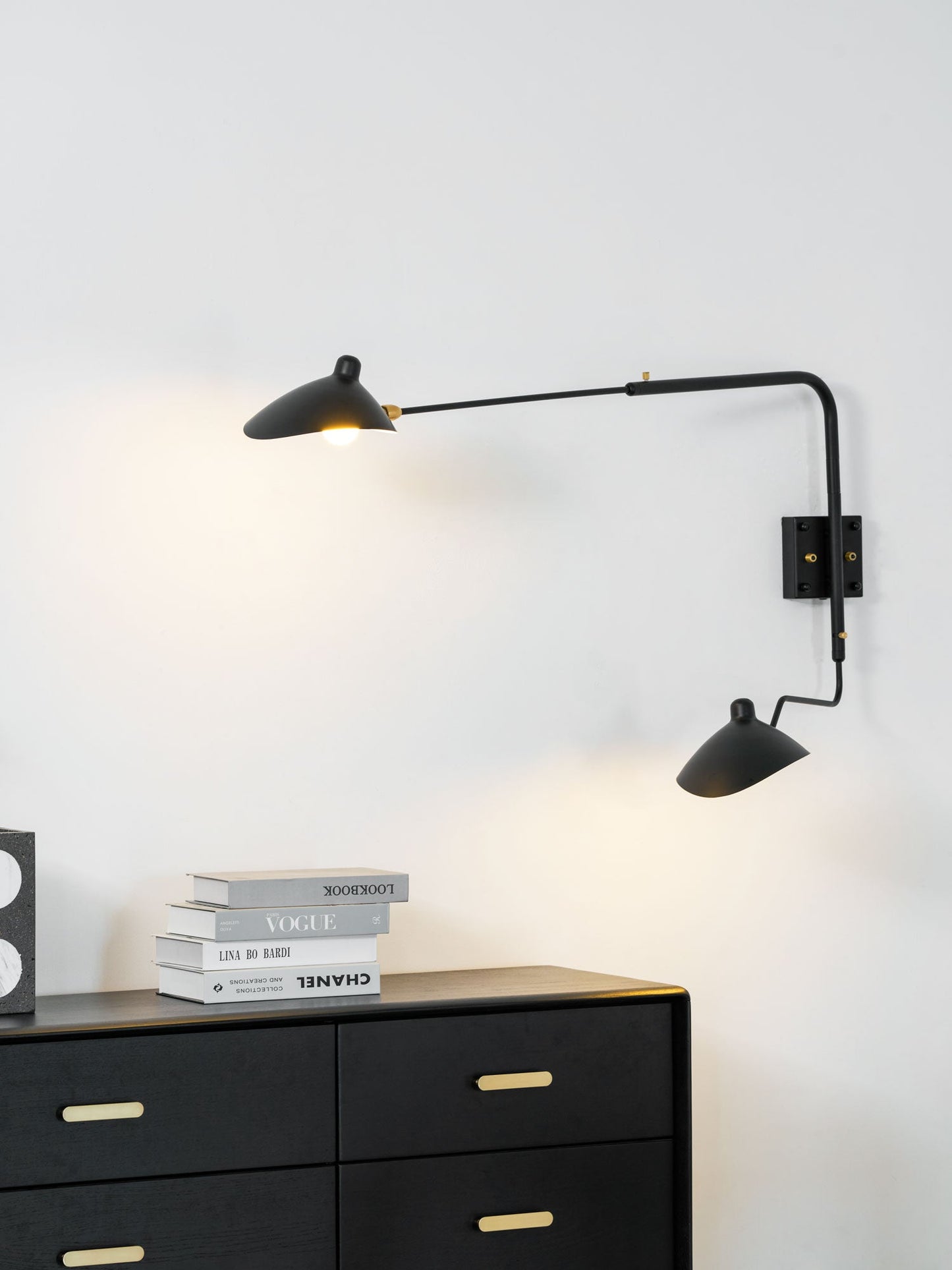 Wall Sconce | Adjustable One-Arm Design with Versatile Lighting 3