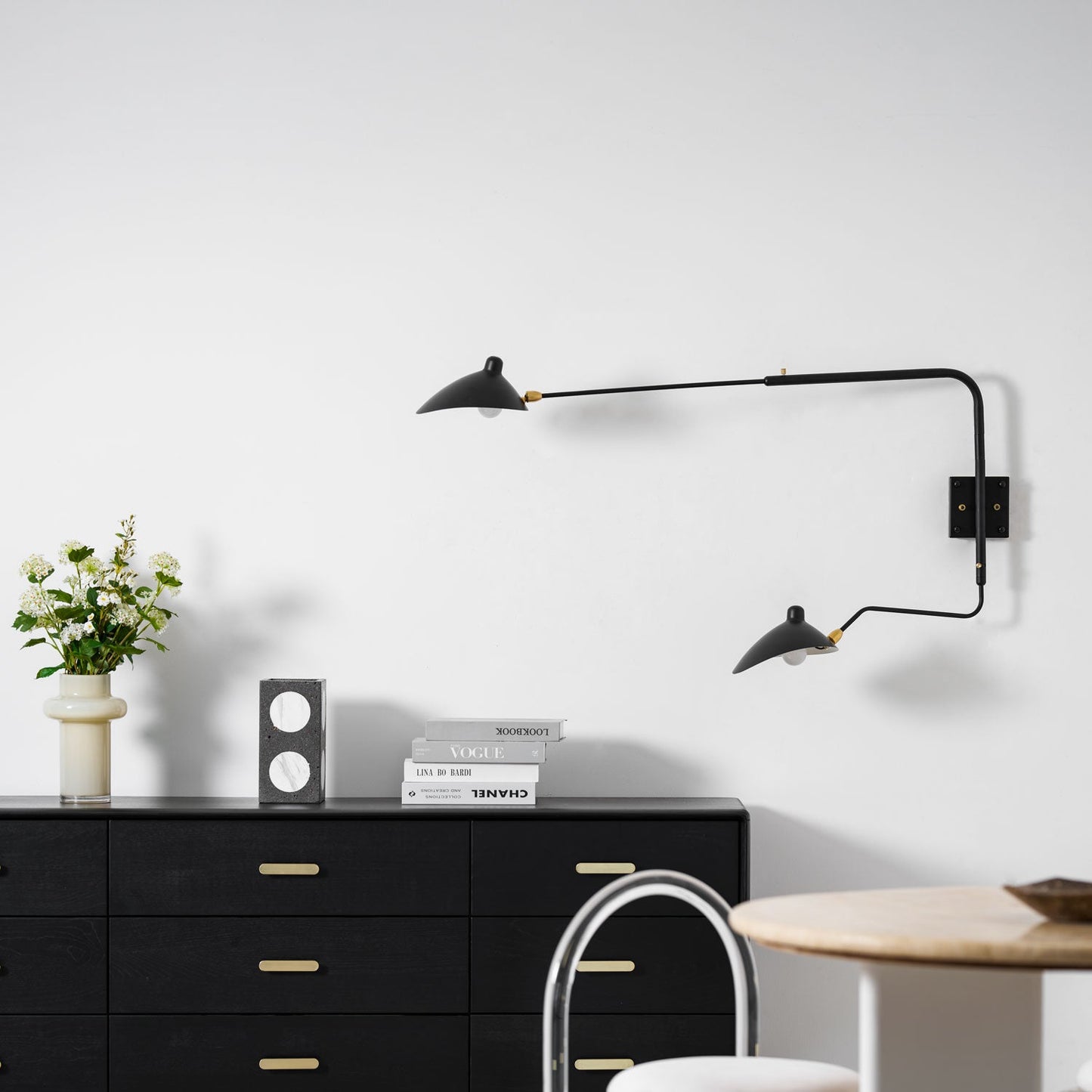 Wall Sconce | Adjustable One-Arm Design with Versatile Lighting 7