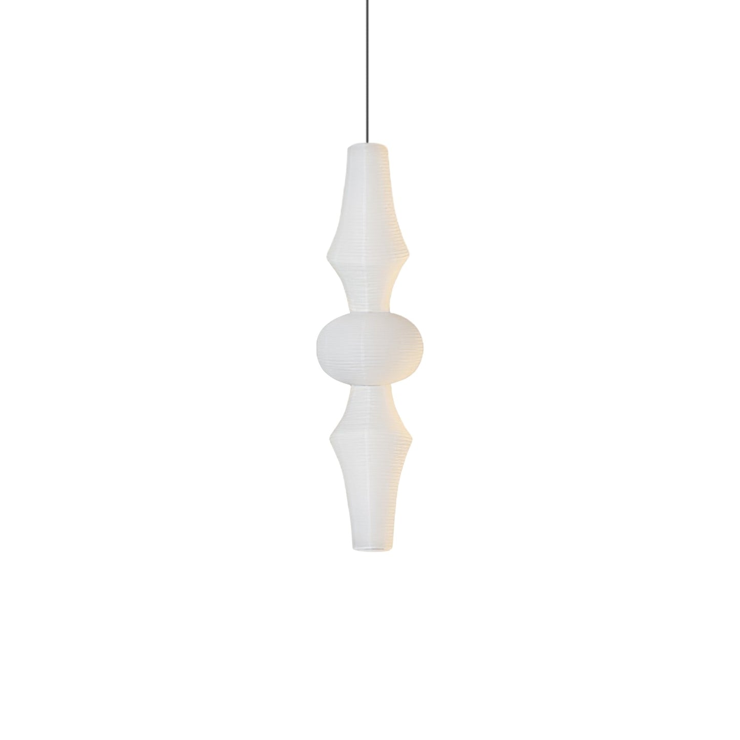 Washi Paper Pendant Light | Handcrafted Mulberry Shade for Stylish Kitchen Pendant Lighting 0