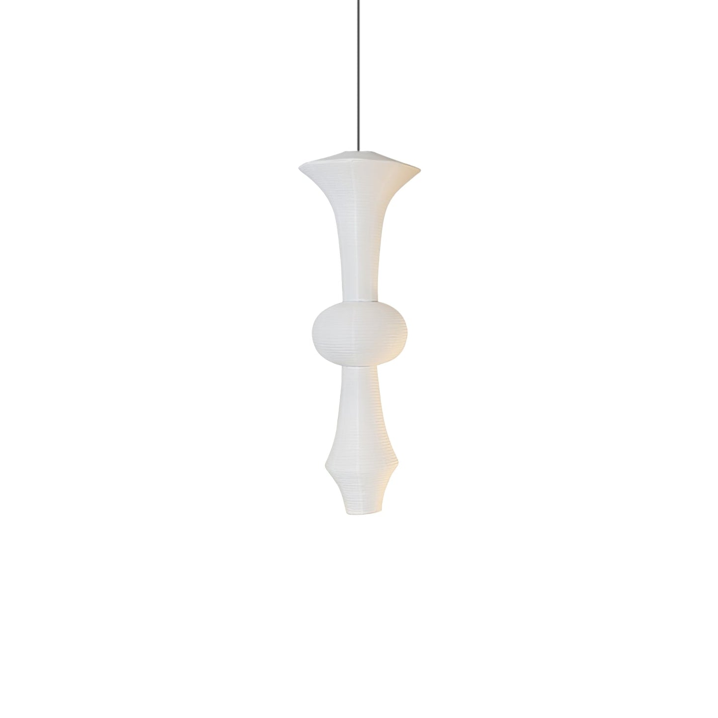 Washi Paper Pendant Light | Handcrafted Mulberry Shade for Stylish Kitchen Pendant Lighting 10