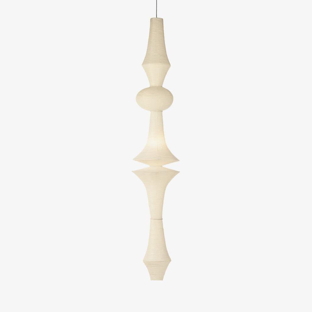 Washi Paper Pendant Light | Handcrafted Mulberry Shade for Stylish Kitchen Pendant Lighting 11