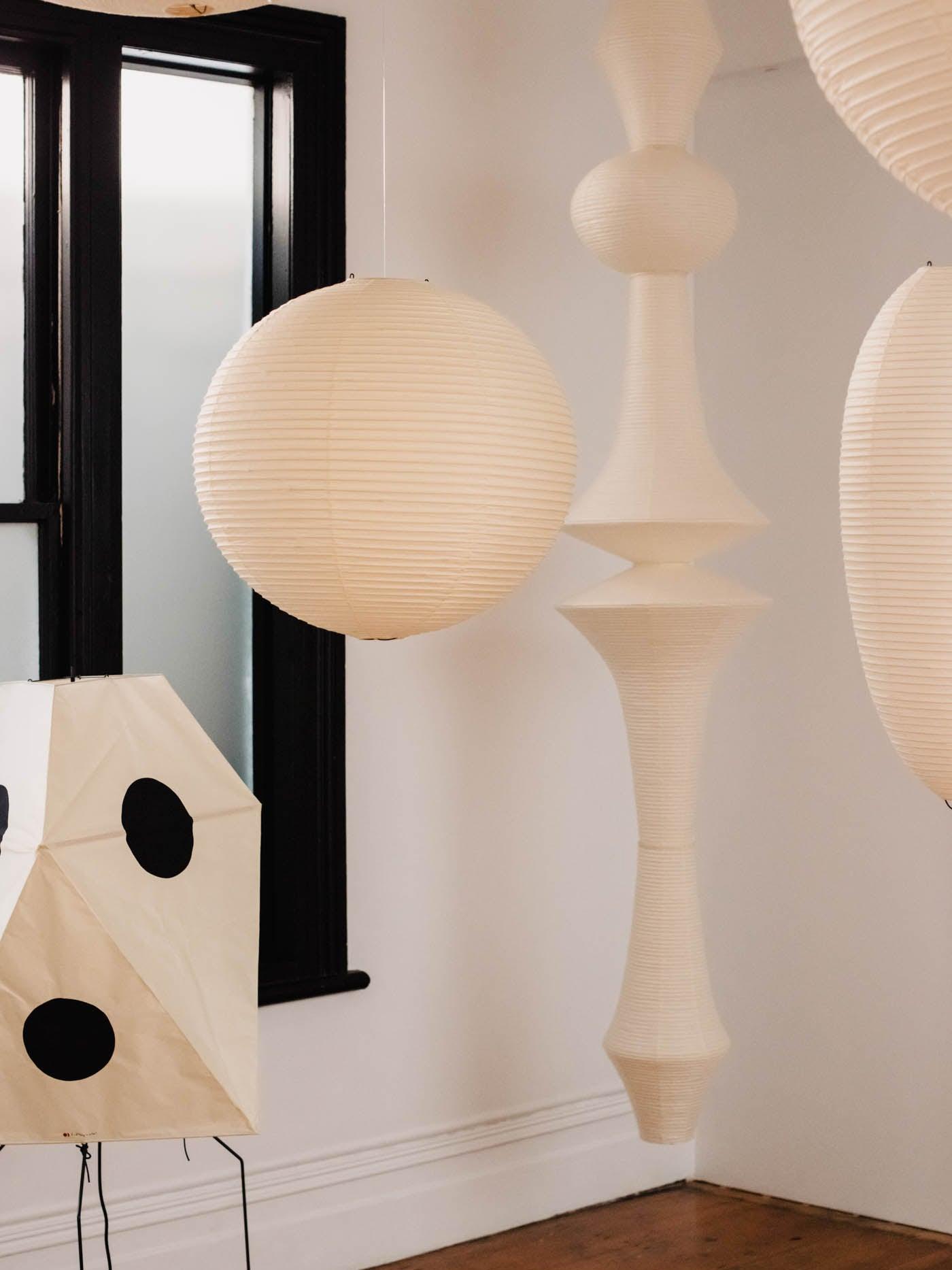 Washi Paper Pendant Light | Handcrafted Mulberry Shade for Stylish Kitchen Pendant Lighting 4