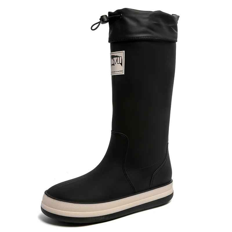 Waterproof Rain Boots Women | Lightweight Anti-Slip Rubber Design 8