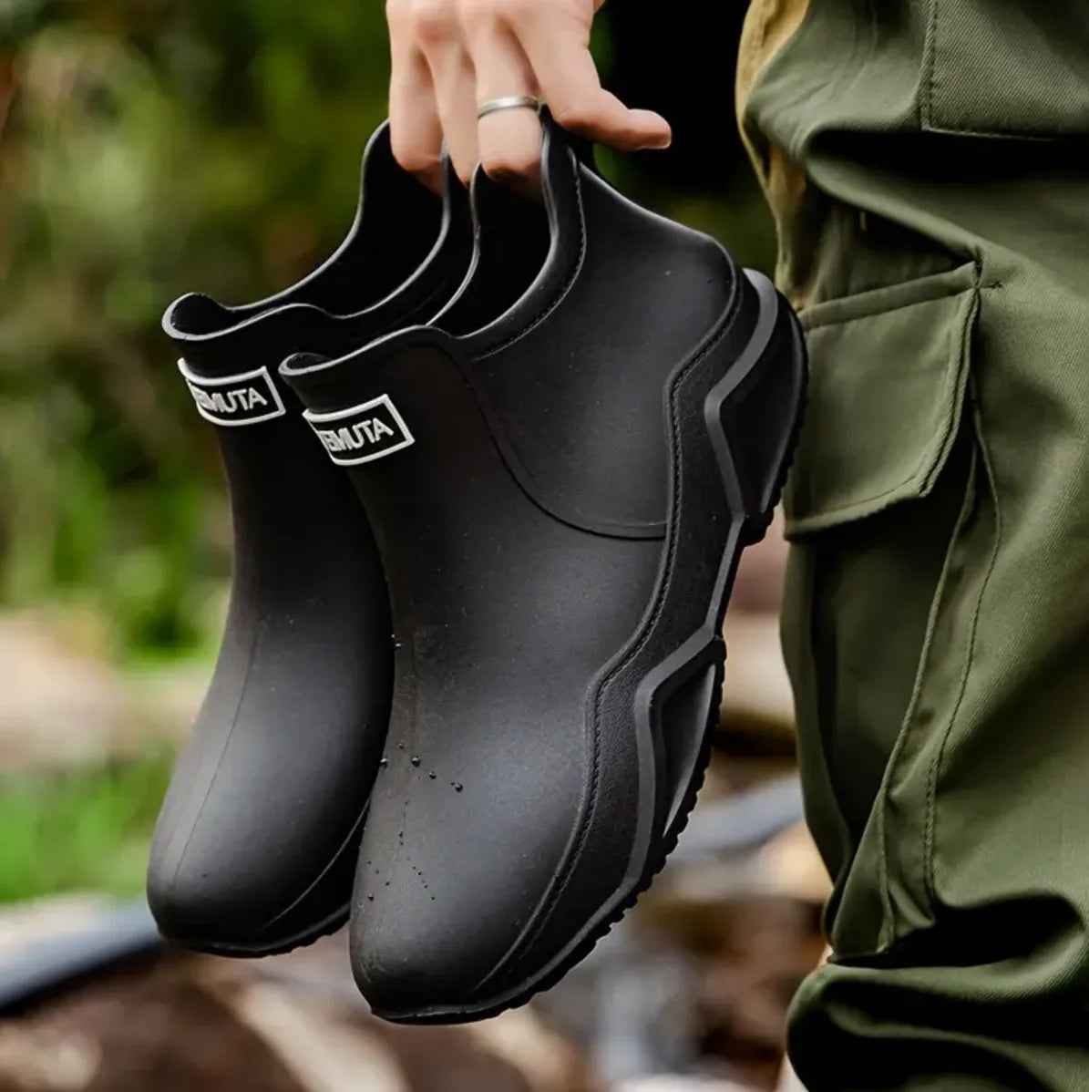 Waterproof Rain Boots | Durable Non-Slip Rubber Design for Outdoor Activities 8