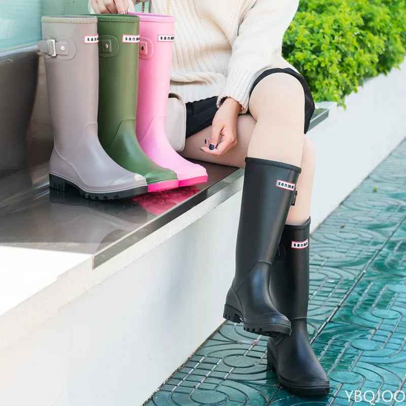 Waterproof Rain Boots | Durable Rubber with Faux Fur Lining 3