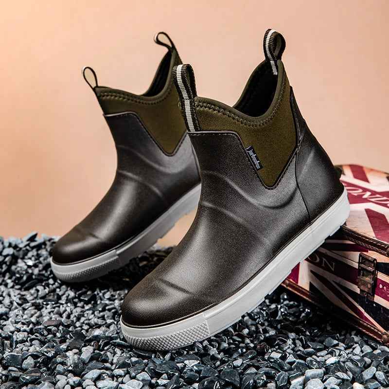 Waterproof Rubber Rain Boots | Stylish and Comfortable Outdoor Footwear 11
