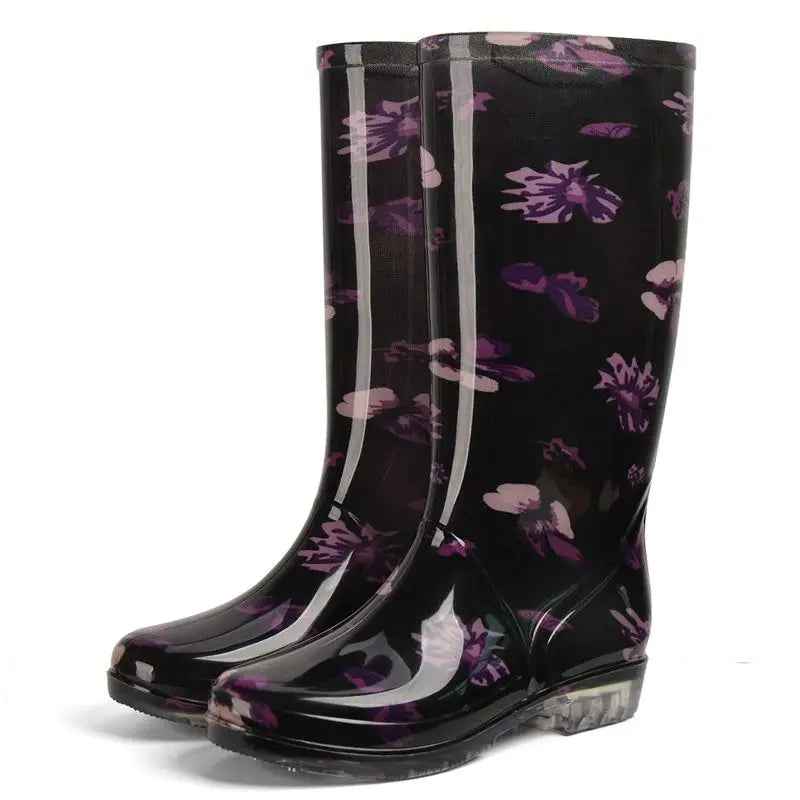 Waterproof Winter Boots | Stylish Floral Design for Women 0