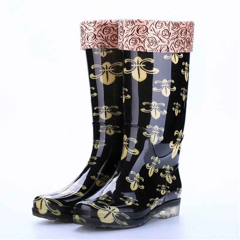 Waterproof Winter Boots | Stylish Floral Design for Women 3
