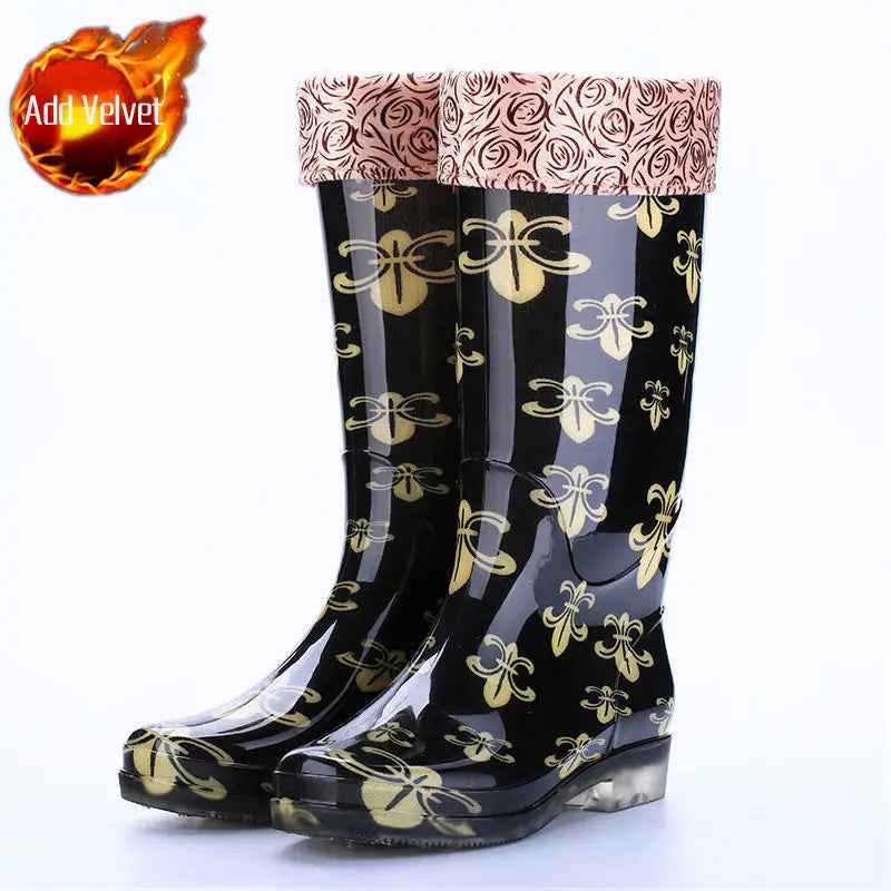 Waterproof Winter Boots | Stylish Floral Design for Women 6