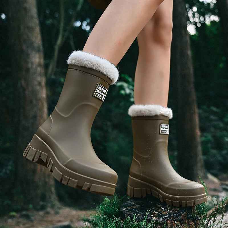 Winter Boots | Waterproof Thermal-Lined Mid-Tube for Women 2