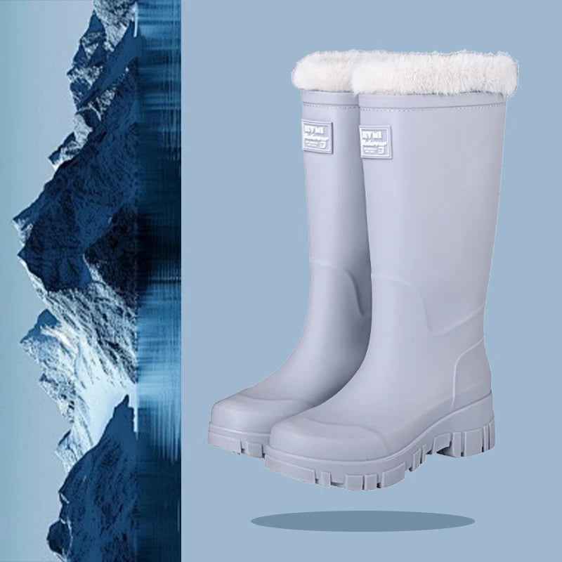 Winter Boots | Waterproof Thermal-Lined Mid-Tube for Women 8