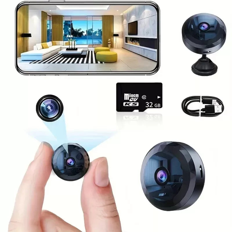 Wireless Security Camera | 1080P HD with Night Vision & Live Streaming 1