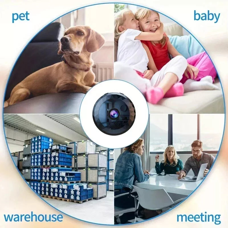 Wireless Security Camera | 1080P HD with Night Vision & Live Streaming 2