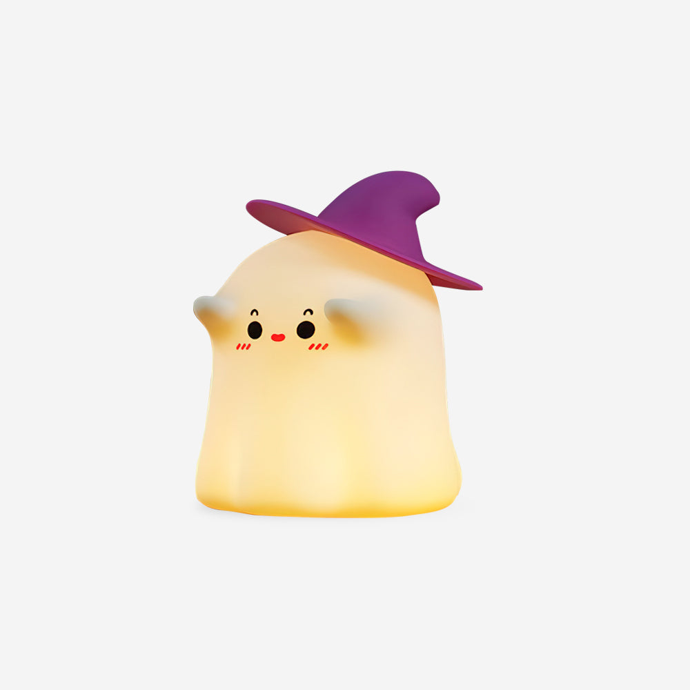 Wizard-Themed LED Night Light | Soft Silicone with Automatic Shutoff 1
