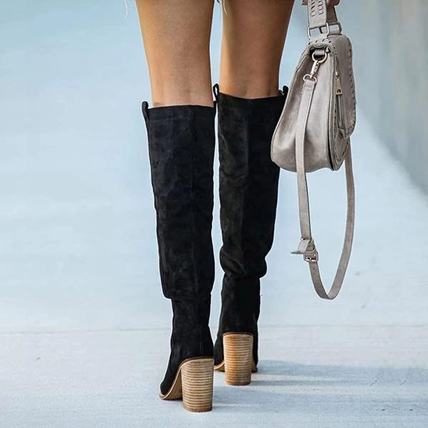 Women's Boots | Urban Chic Block Heel Design with Comfortable Fit 5