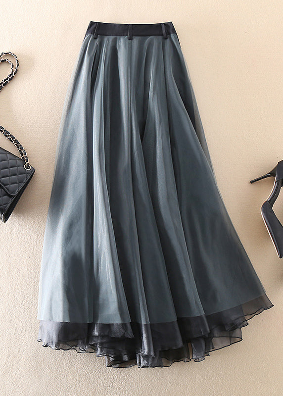 Women's Maxi Skirt | Elegant High Waist Flowing Mesh Design for Versatile Styling 2