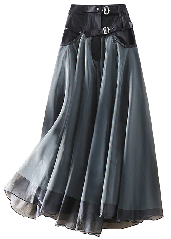 Women's Maxi Skirt | Elegant High Waist Flowing Mesh Design for Versatile Styling 3