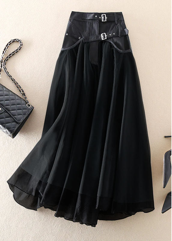 Women's Maxi Skirt | Elegant High Waist Flowing Mesh Design for Versatile Styling 4