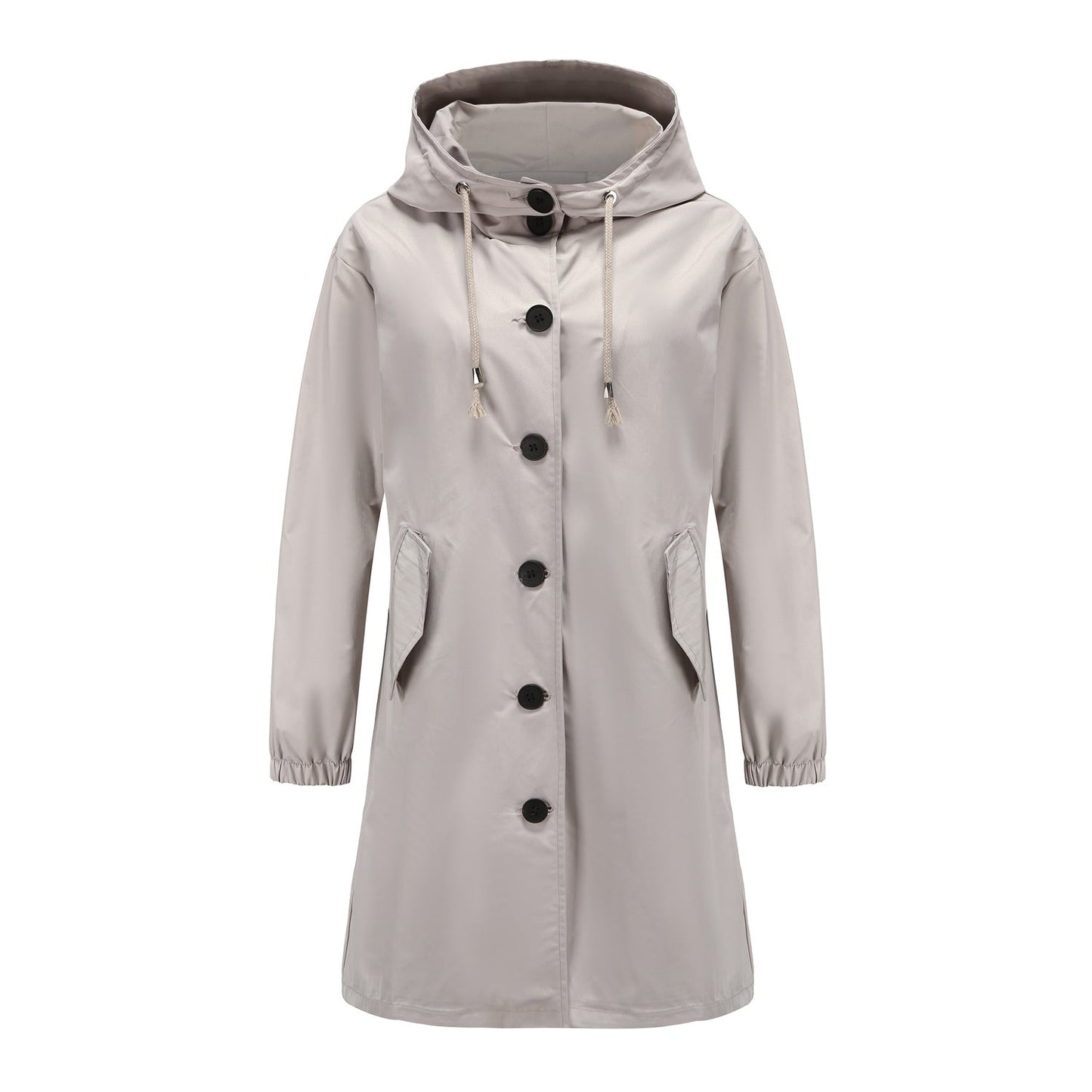 Womens Rain Jacket | Waterproof Lightweight Hooded Windbreaker 0