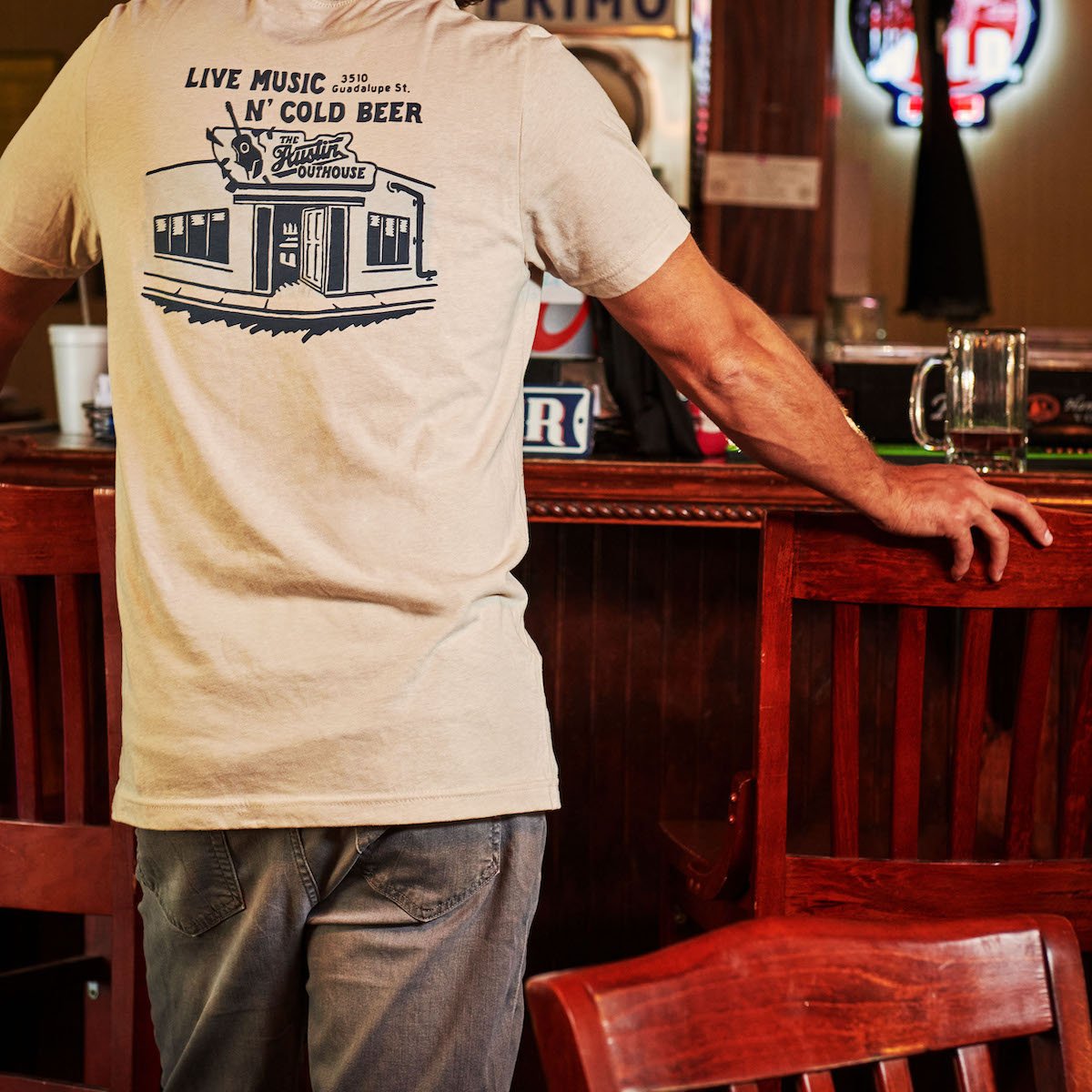 Austin utedo T-skjorte