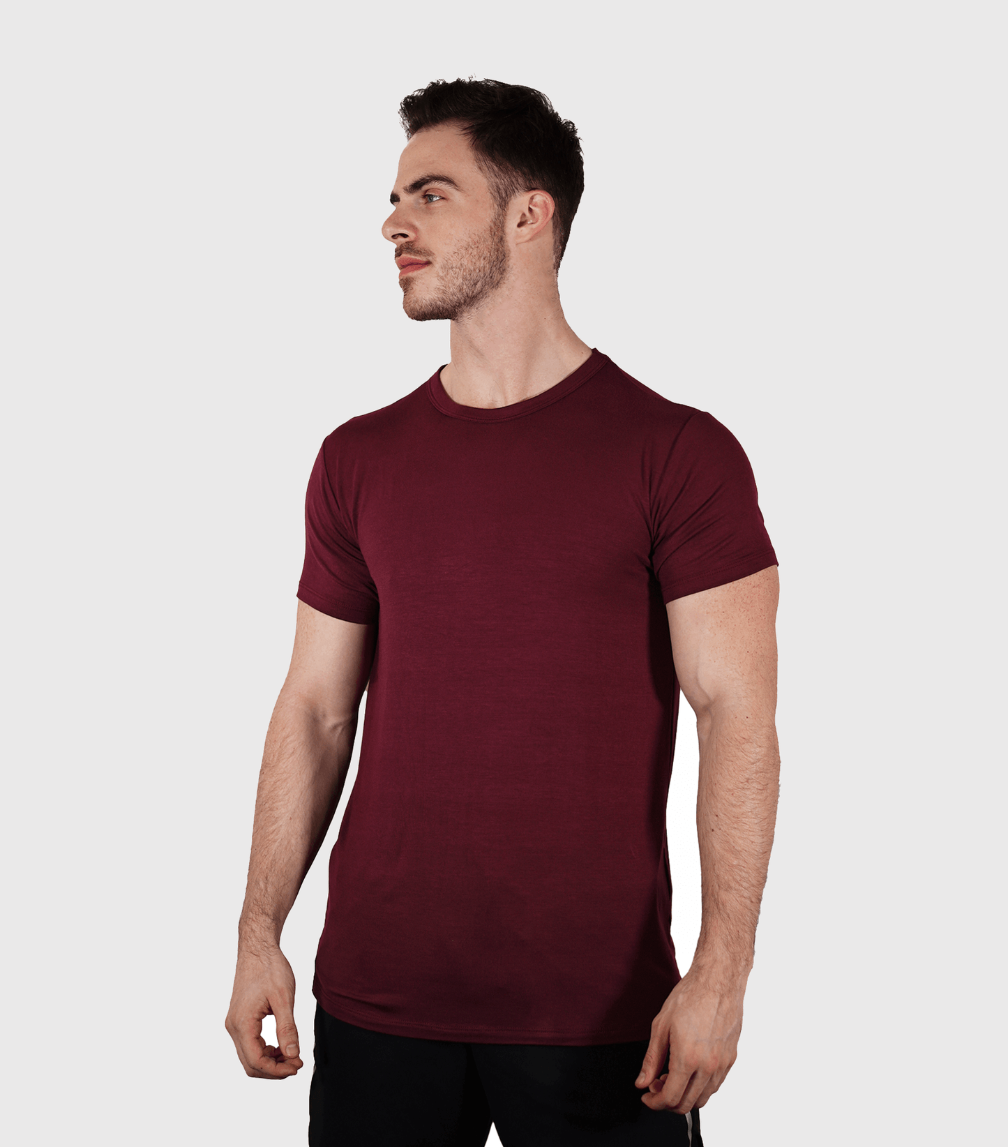 T-shirt Bamboo Aerotech - Prugna Scuro