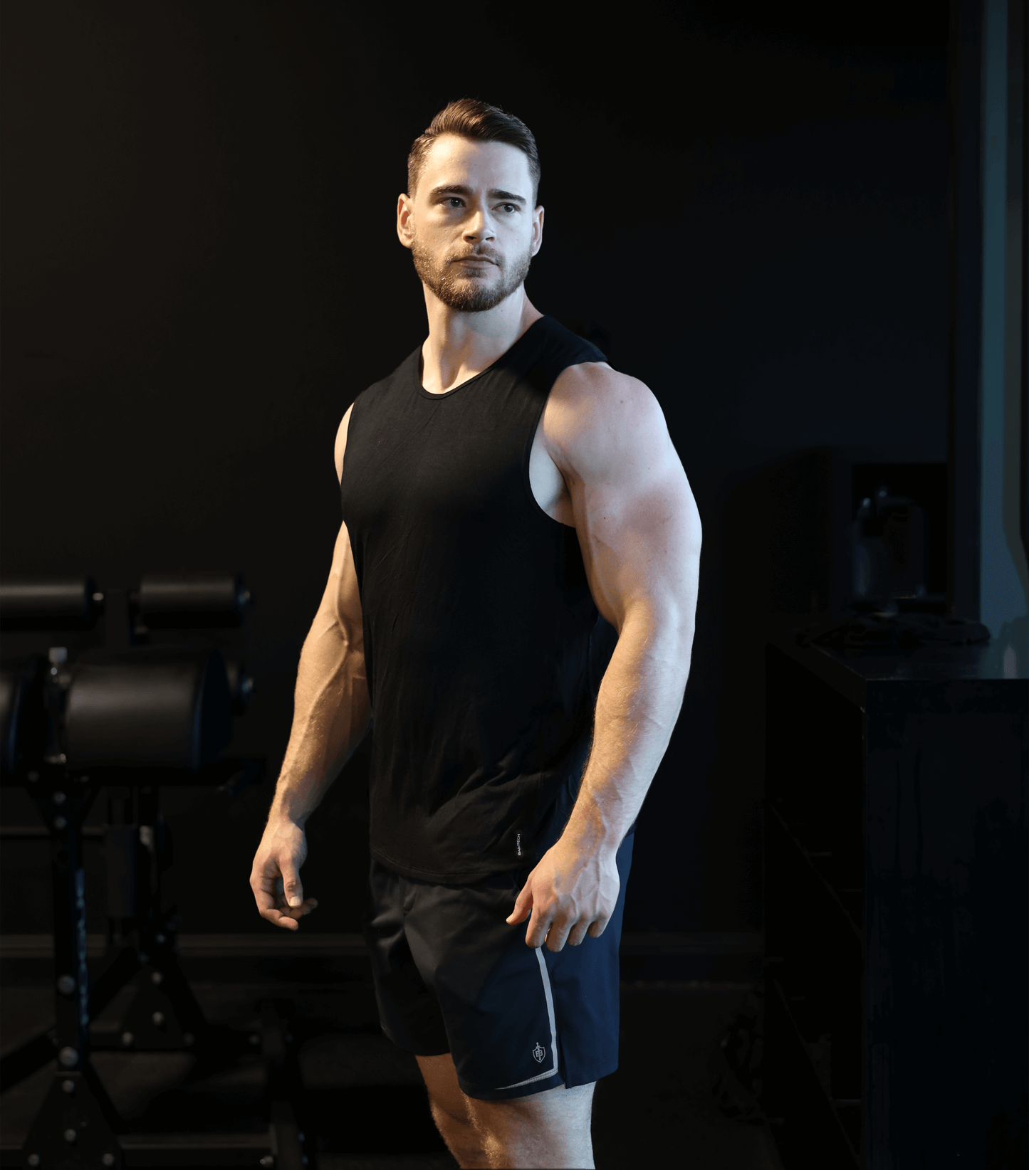 Bamboo Aerotech Tank - Heather Grau