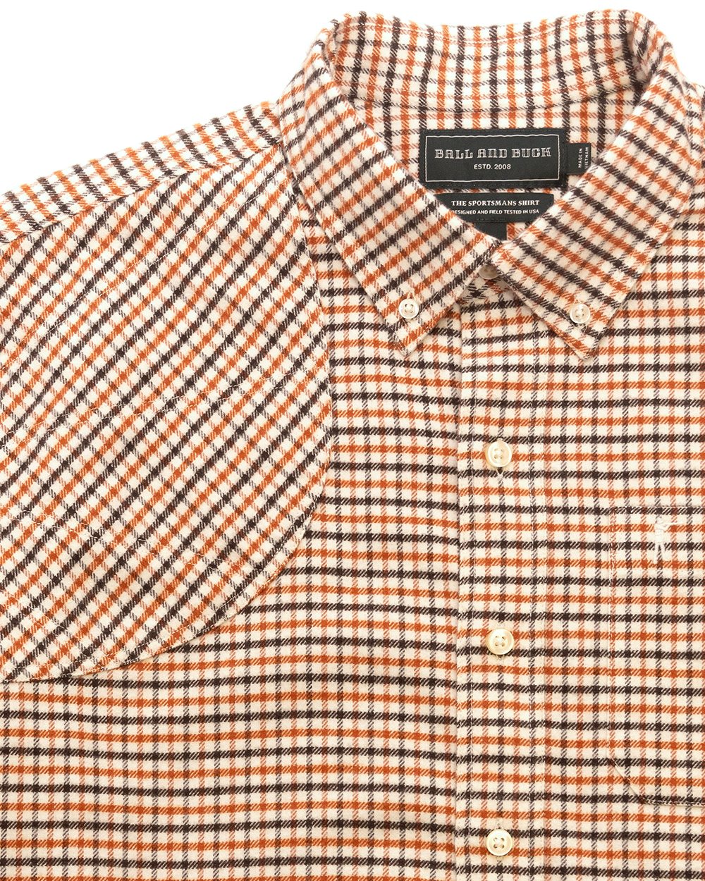 Sportsmans skjorta - Burge flanell