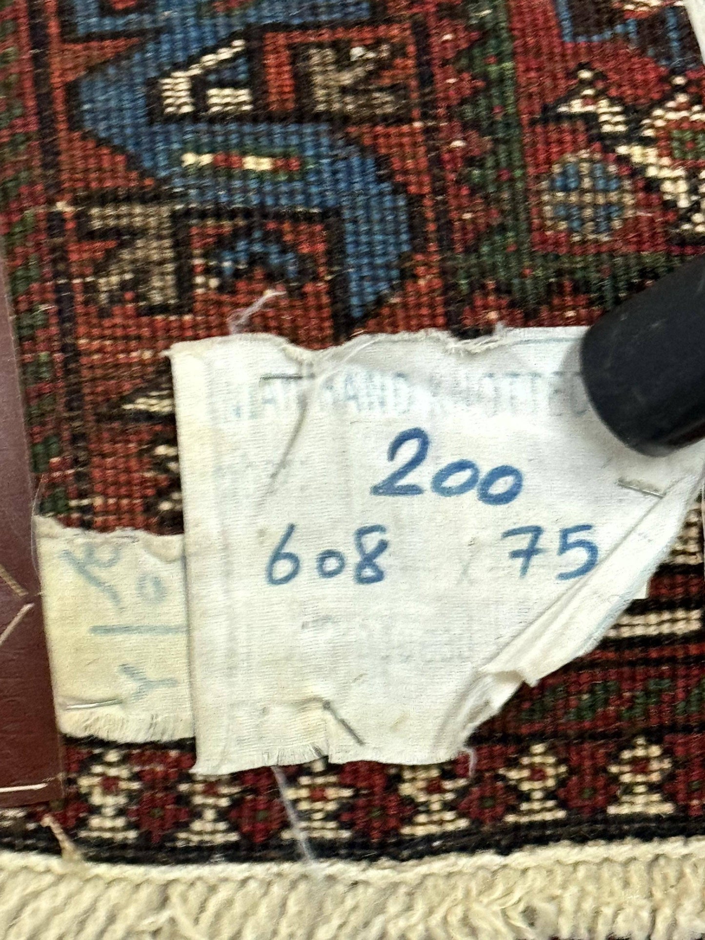 Persian Tribal Runner Rug 2.6 x 20 ft, Antique Persian Shiraz Carpet for Hallway, Colorful Navy Blue