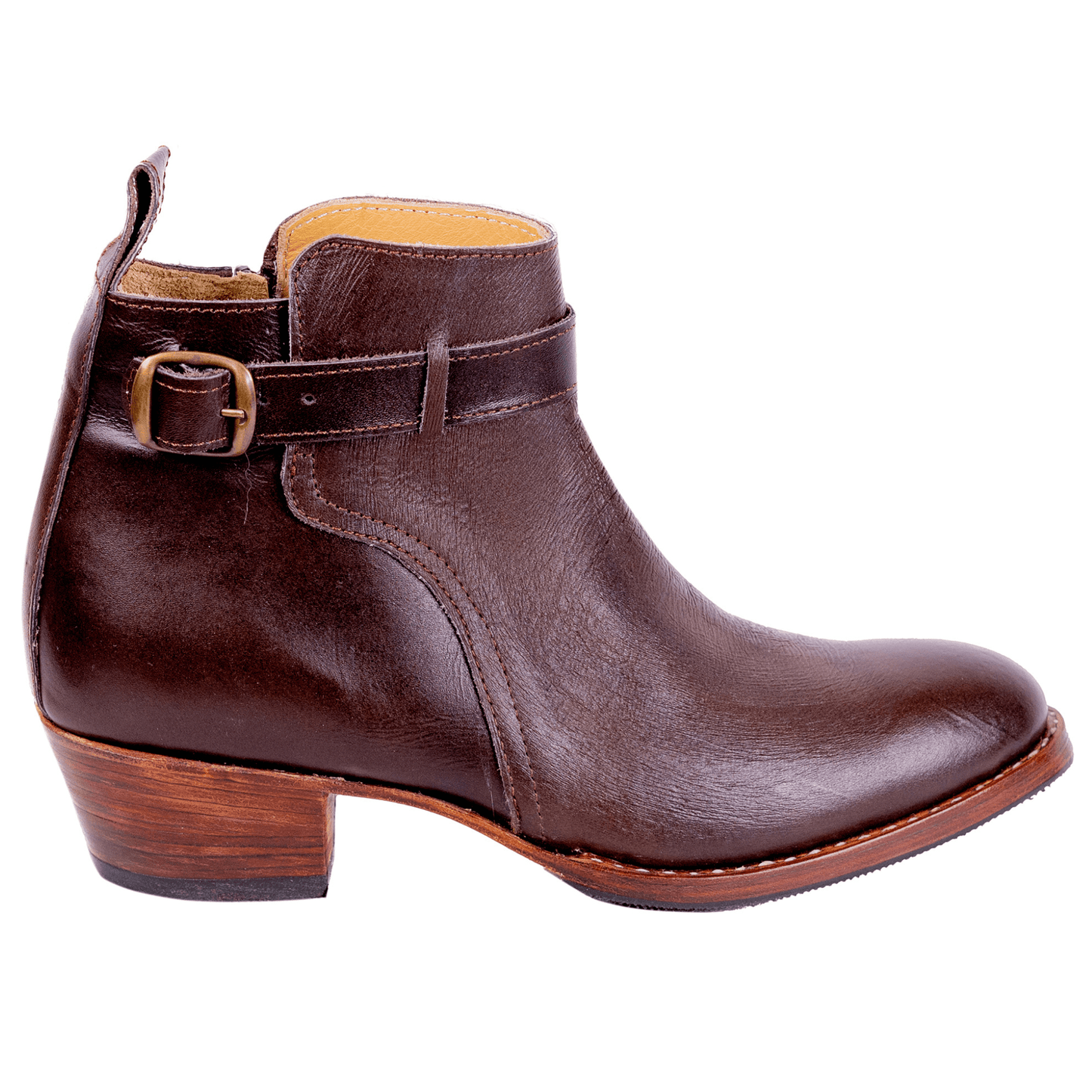 Charmer Leder-Stiefeletten