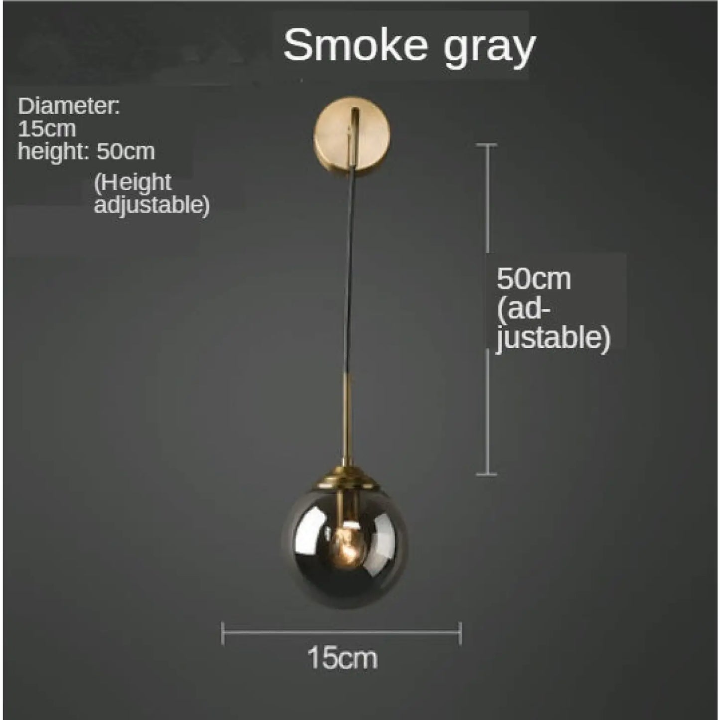 Samtida modern hängande lampa perfekt för sovrumsutrymmen