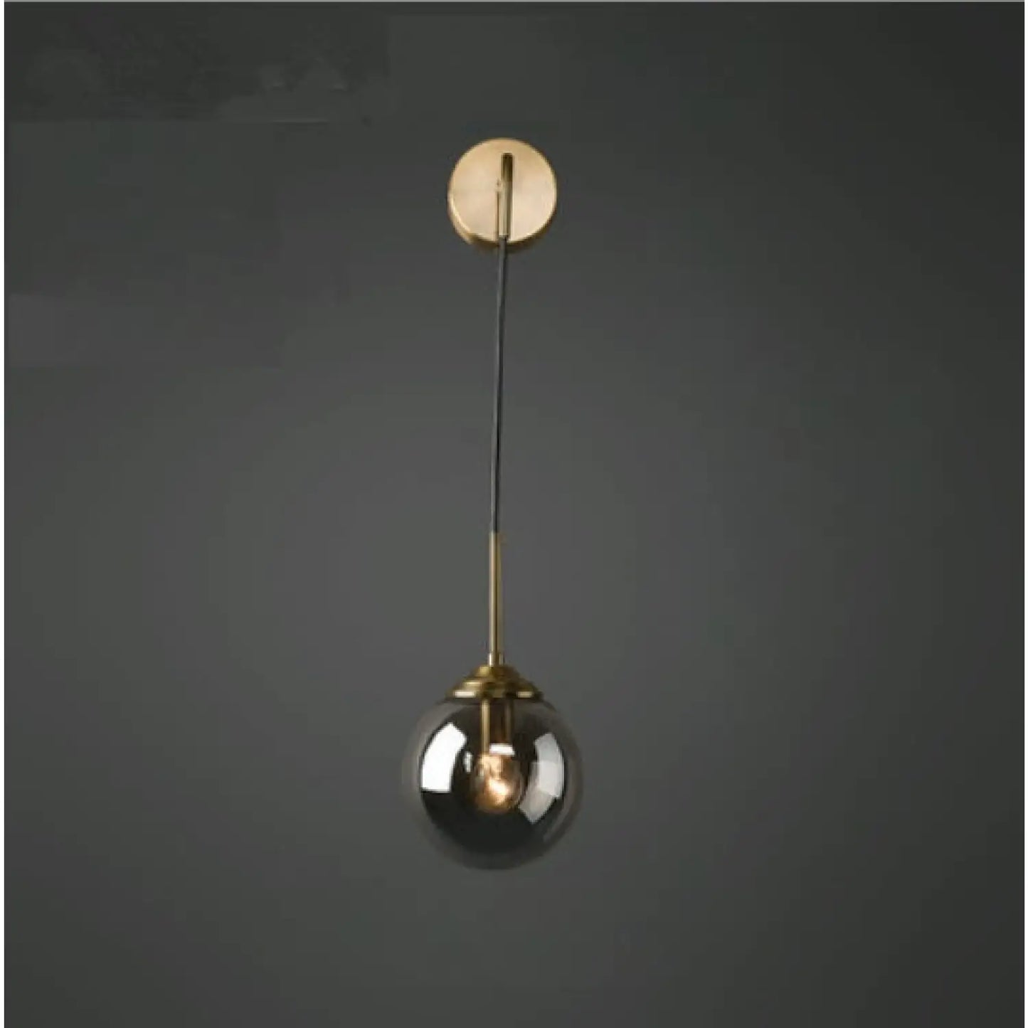 Samtida modern hängande lampa perfekt för sovrumsutrymmen